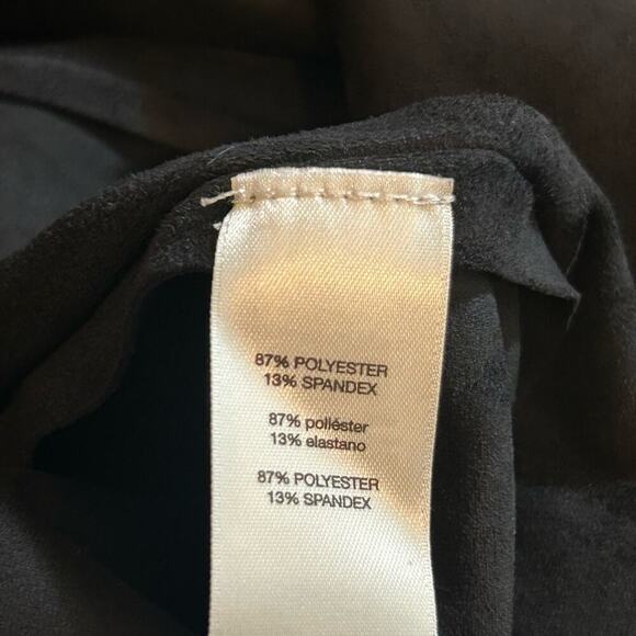 Chico's Dress Womens 2.5 (14 L) Black Fringe Hem Sleeveless Bohemian Festival - Picture 7 of 9